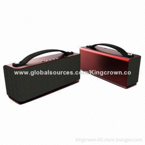 Wireless Speakers with Aluminum Housing